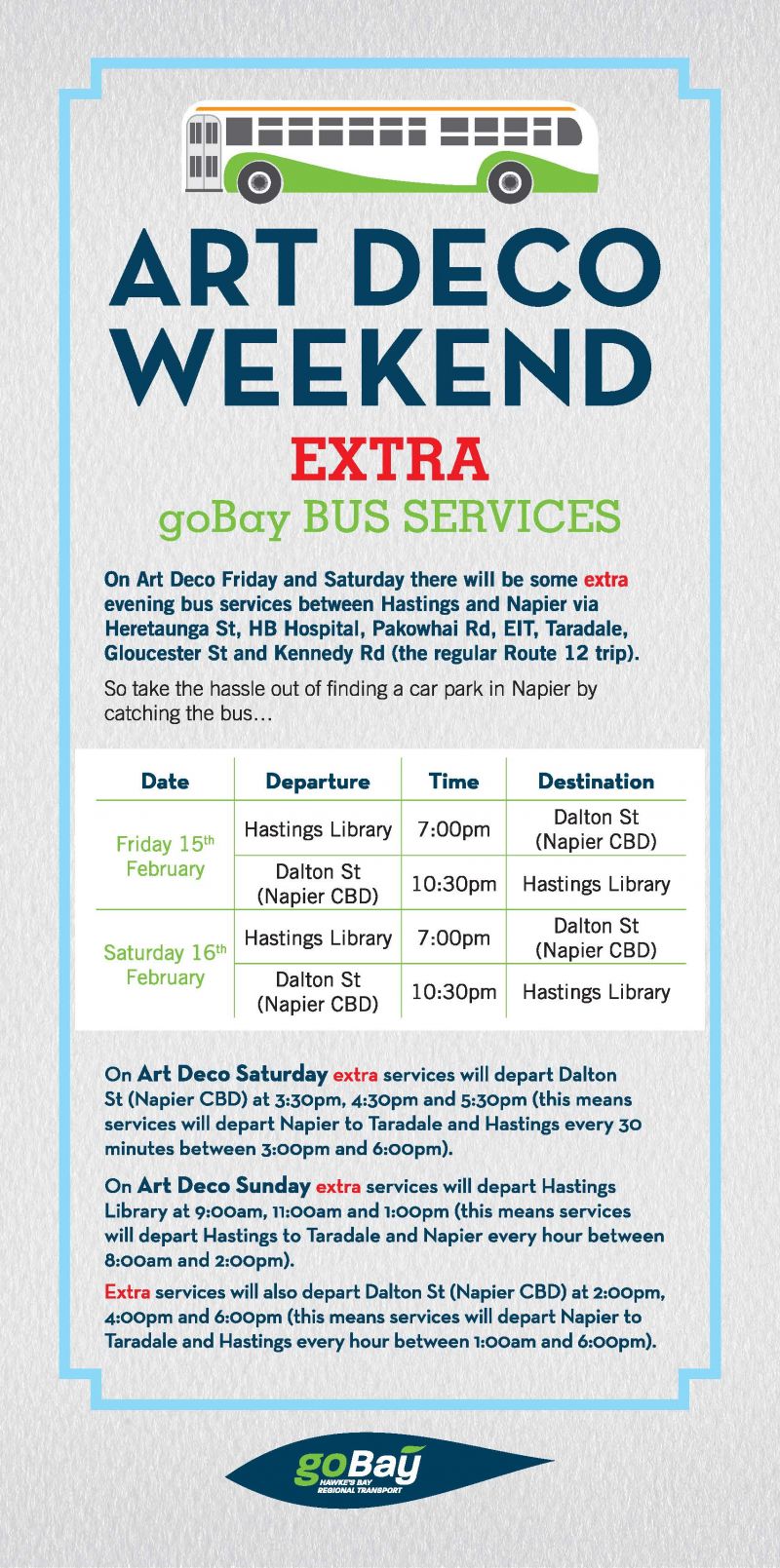 Gobay Hawke S Bay Bus Service New Zealand